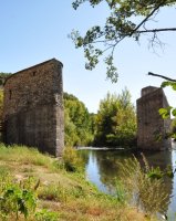 Roquebrun moulin © Office de Tourisme du Minervois au Caroux Roquebrun moulin