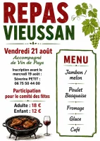 repas fete vieussan 210826 &copy; Comit&eacute; des f&ecirc;tes de Vieussan