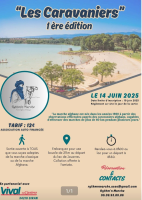 affiche les caravaniers - 1ère édition © Rythm'n Marche