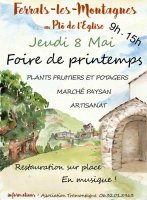 Foire de printemps © Associations Tramontagne