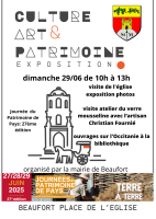 Journée du patrimoine de pays © Mairie de Beaufort