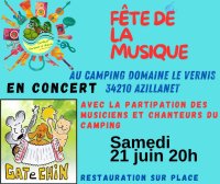 Fête de la musique © Camping Le Vernis