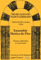 Musicales Saint Germain affiche 2025 concert 6 juillet © L’Association les Musicales de Saint Germain