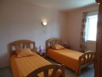 Chambre à 2 lits. © Gîtes de France