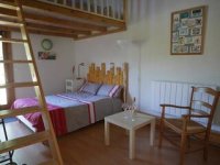 chambre "Le rivage" pour 3 personnes lit en 90 sur la mezzanine  © LEFEBVRE CHRISTINE