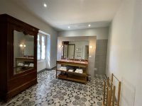 Chambre bleue salle de bain © Domaine Coudoulet