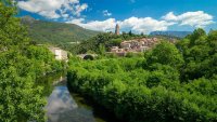 Olargues, l'un des plus beaux villages de France © @ E. Brendle, Hérault Tourisme