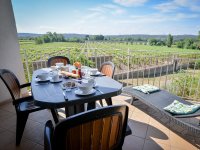 CHATEAU DE JOUARRES PDJ EXT © RESIDENCE DU CHATEAU DE JOUARRES