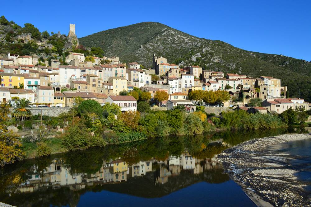 Roquebrun, le petit Nice de l'Hérault