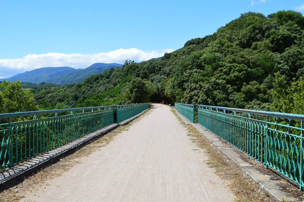 voie verte passa pais dans l'Hérault et le Tarn